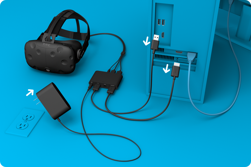 Подключение виртуальных очков. Кабель c2 HTC Vive Pro. VR HTC Vive разъемы. HTC Viva кабель. Провод для HTC Vive Pro.