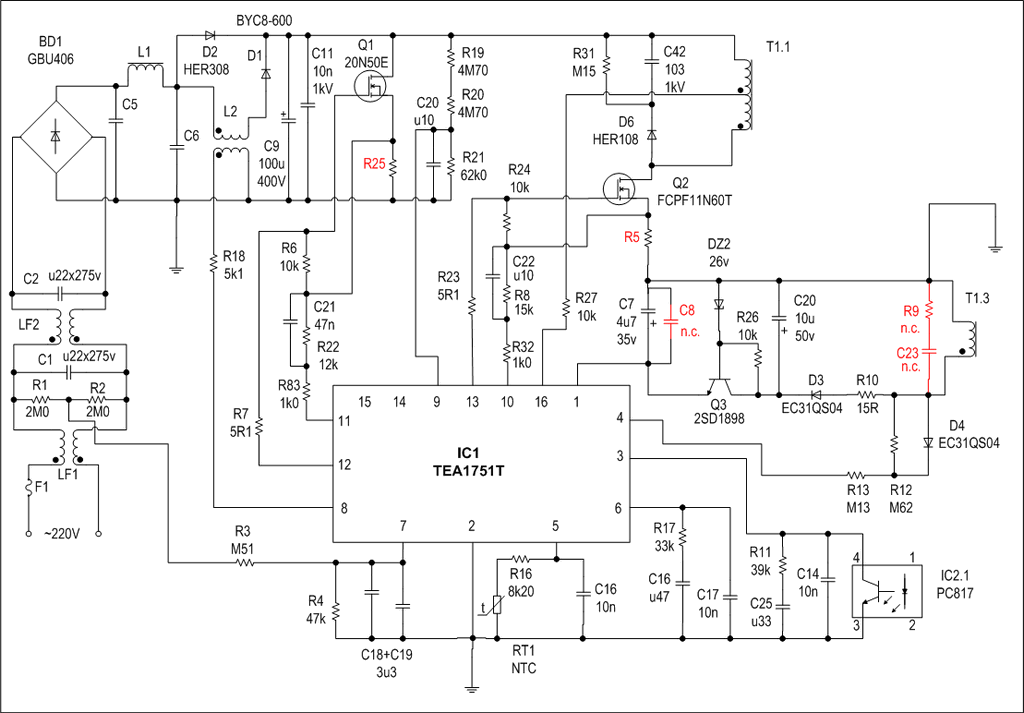 Lta804n схема включения