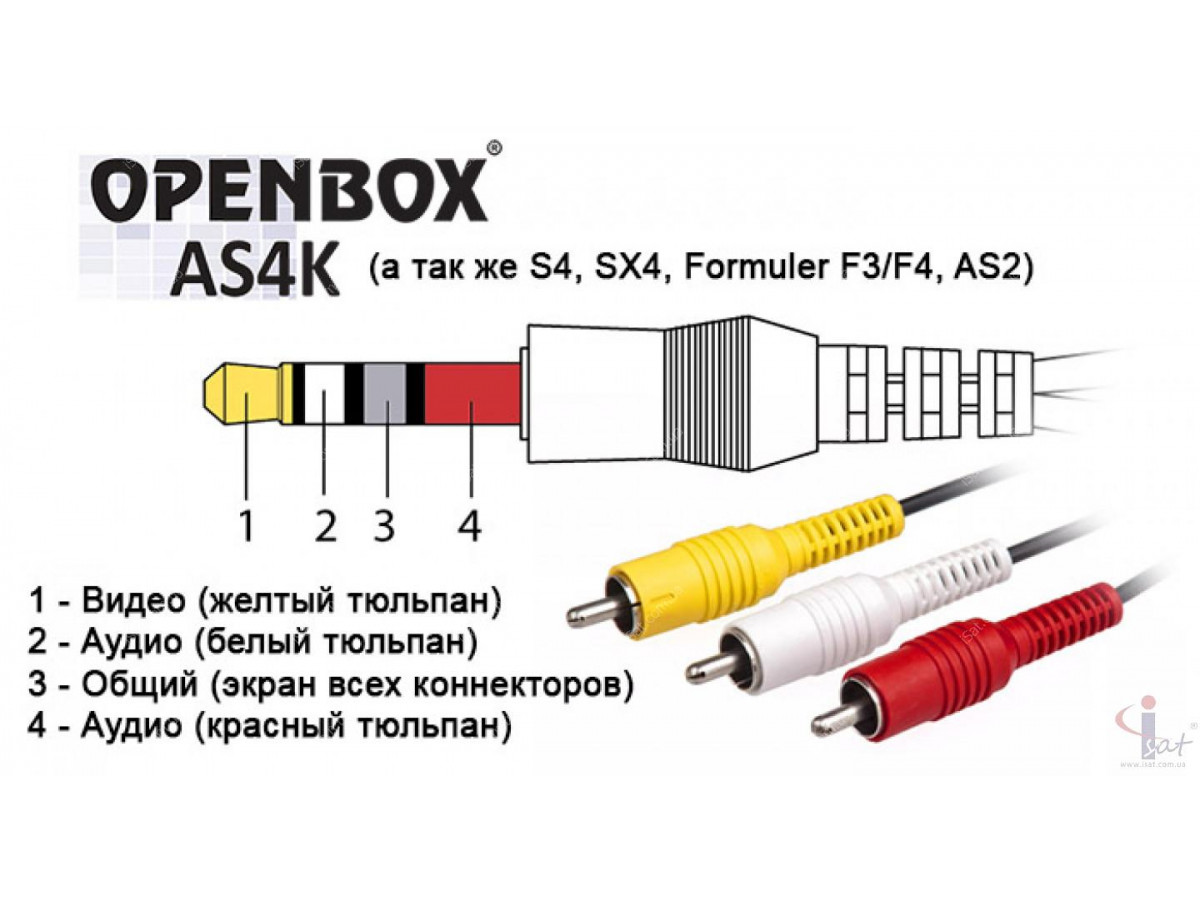 Rca разъем схема