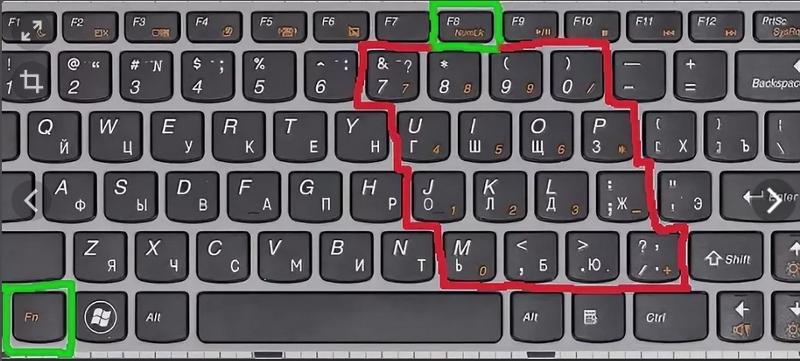 Как включить и отключить клавиатуру на ноутбуке