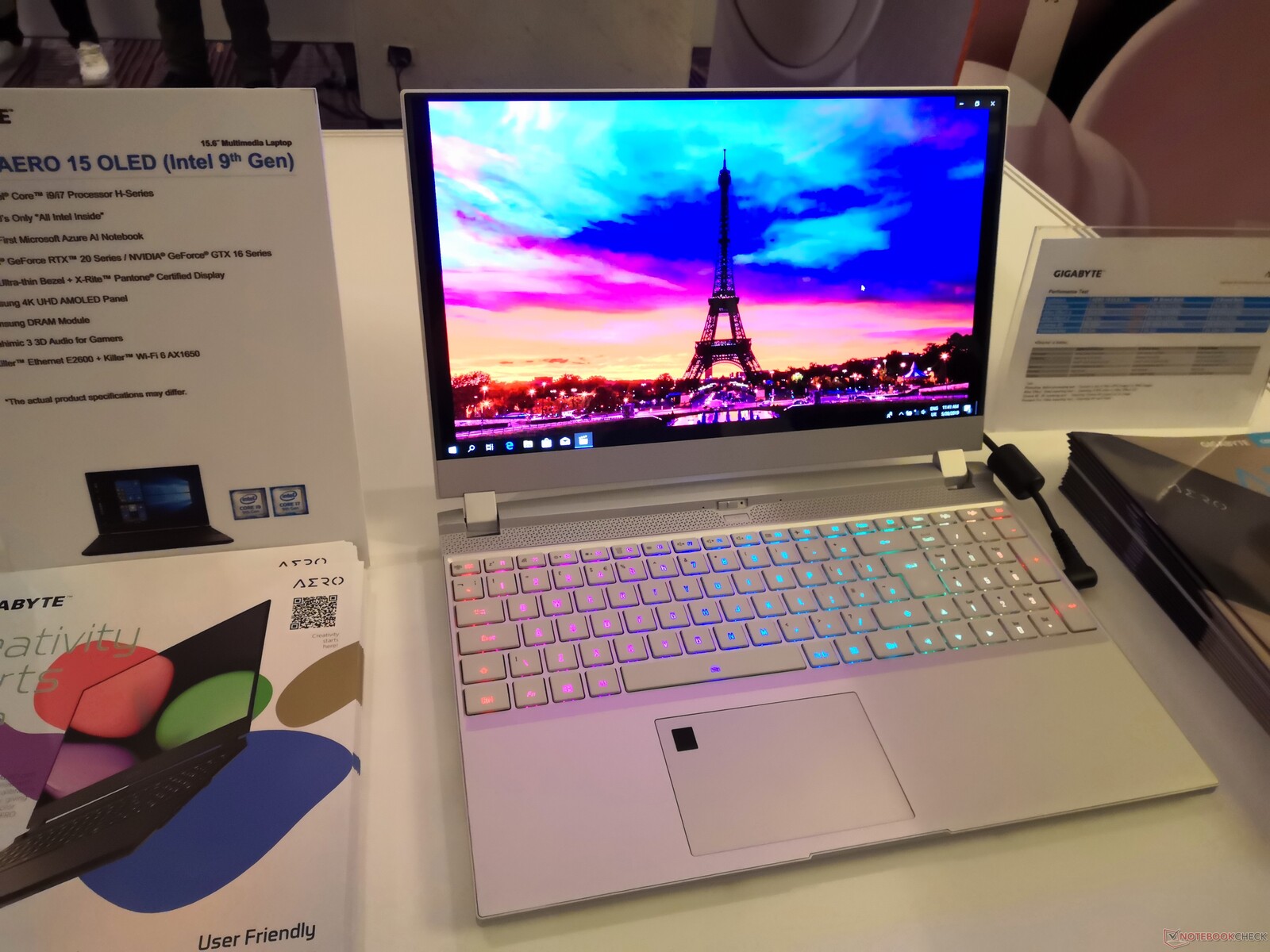 Тест и обзор игрового ноутбука gigabyte aero 15-w8: ноутбук с мощной тягой