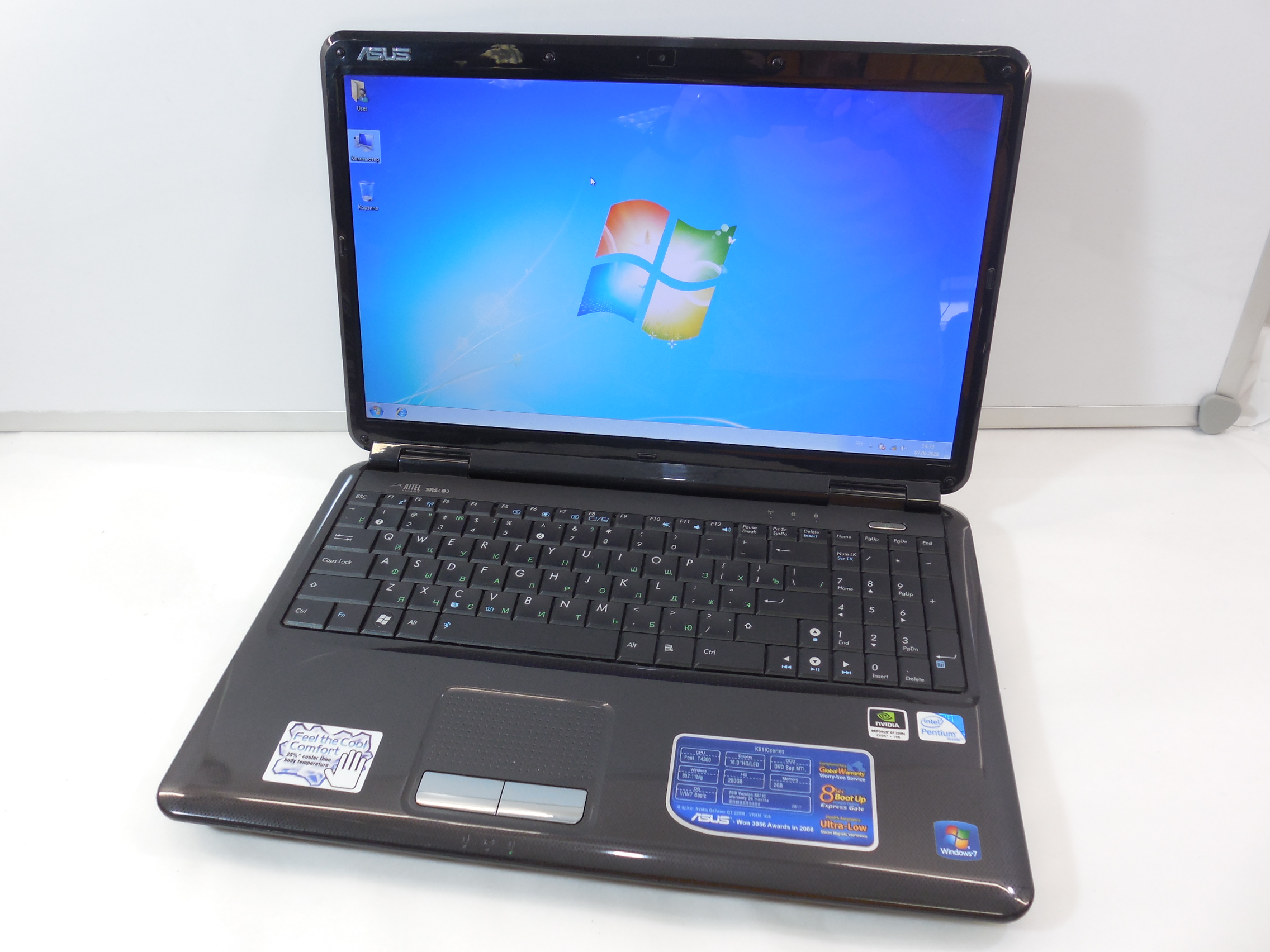 Asus k61ic - основные технические характеристики. особенности asus k61ic