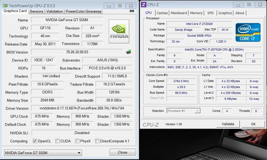Обзор мультимедийного ноутбука asus n550