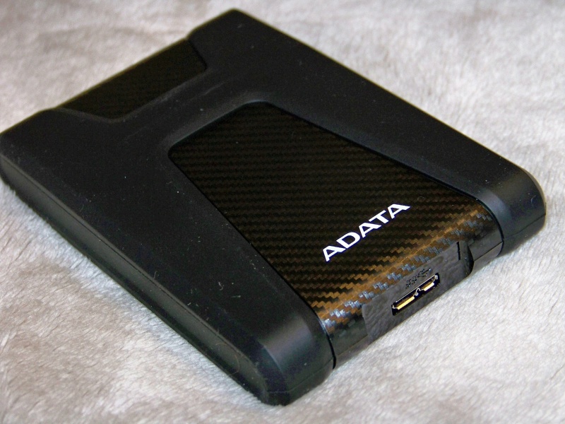 Обзор ADATA DashDrive Durable HD650 external USB 30 HDD with 500 GB black version