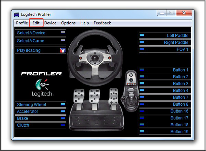 Руль ardor gaming настройка. Руль Logitech g25 Racing Wheel. Logitech g27 софт. Logitech Profiler руль g27. Logitech g27 Pro.