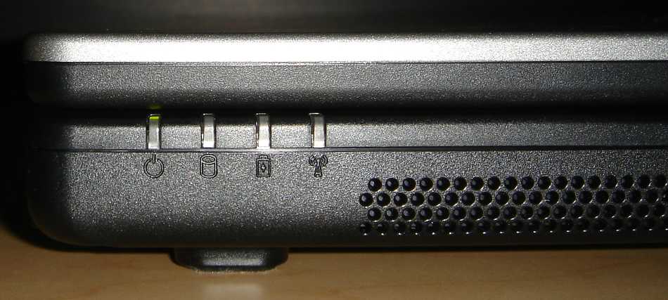 Значение индикаторов и лампочек аккумулятора ноутбука