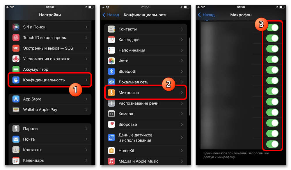 Как включить микрофон на телефоне. Настройки микрофона на айфоне. Микрофон в настройках iphone. Как включить микрофон на айфоне. Как включить микрофон на айфоне 6.