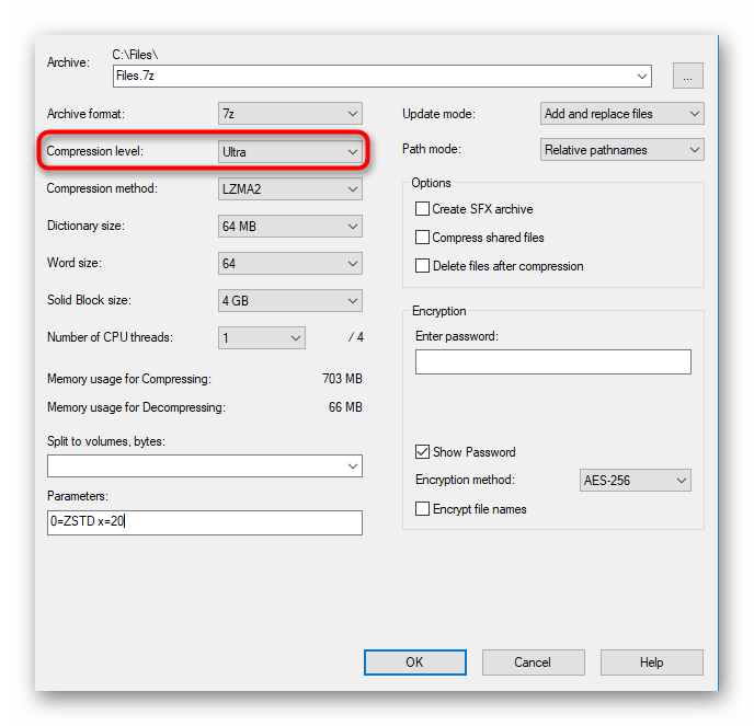 Zip file format