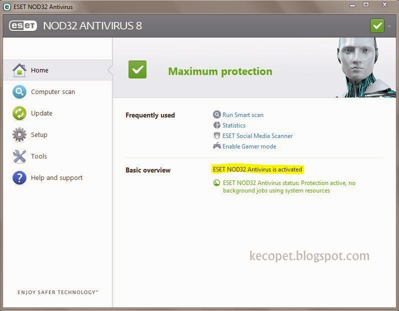 Утилиты eset nod32