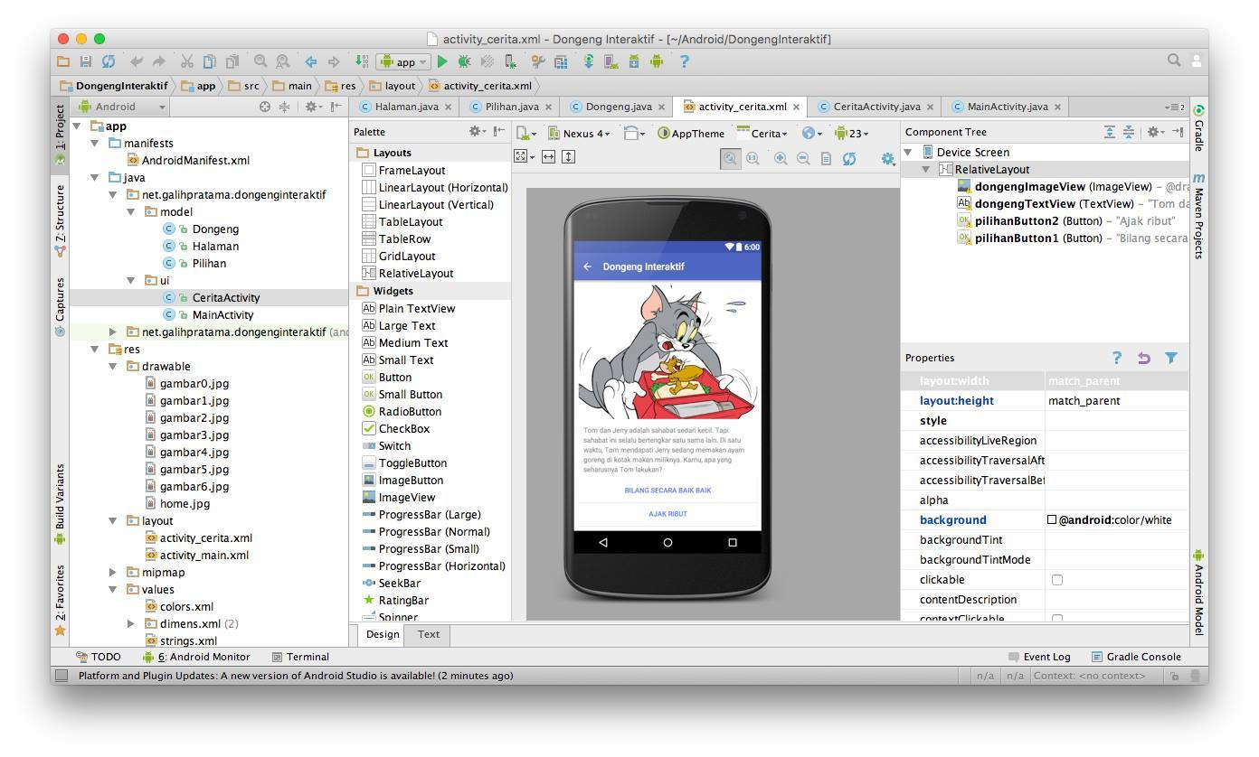 Android studio games