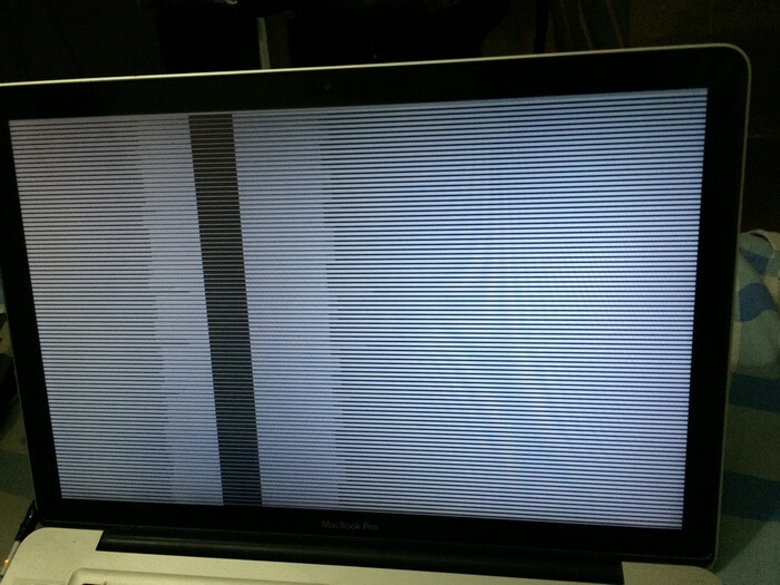 Решаем проблему с полосами на экране ноутбука