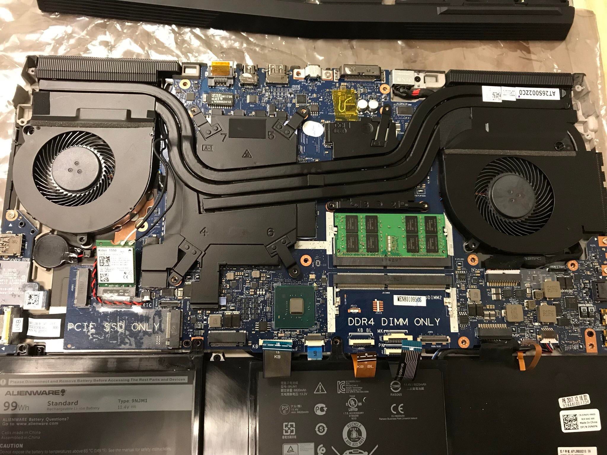 Обзор alienware m15 серьёзного игрового ноутбука
